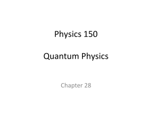 28 Quantum Physics