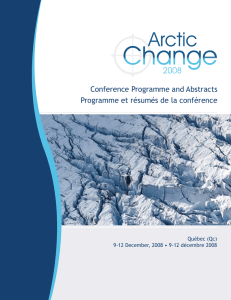 The Conference Programme and abstracts is now available