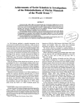 Achievements of Soviet Scientists in Investigations of the