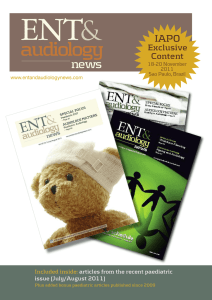 audiology - ENT and Audiology News