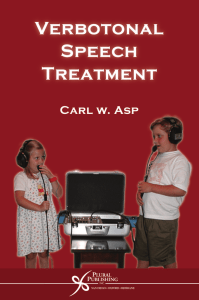 Verbotonal Speech Treatment (2006 revised 2012)