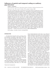 Oxenham, A. J. - Auditory Perception and Cognition Laboratory