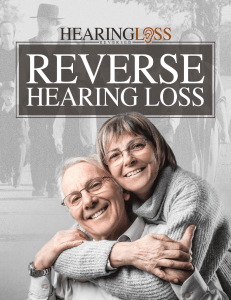 Amish Herbs for Hearing Loss