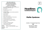 Pfeiffer Syndrome - Headlines Craniofacial Support Group