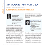 My Algorthm for DED - Stephenson Eye Associates