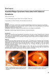 Axenfeld-Rieger Syndrome Associated with Subdural Hematoma