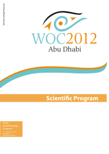 Friday, 17 February 2012 - International Council of Ophthalmology