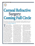 Corneal Refractive Surgery - Whitewater Eye Centers, LLC