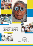 ACTIVITY REPORT - LV Prasad Eye Institute