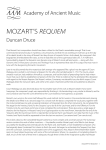 mozart`s requiem - Academy of Ancient Music