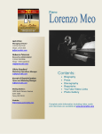 Lorenzo Meo – Press