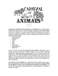 LE CARNAVAL DES ANIMAUX (THE CARNIVAL OF