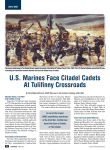 Civil War: U.S. Marines Face Citadel Cadets at Tulifinny Crossroads