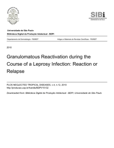 Granulomatous Reactivation during the Course of a Leprosy