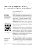 RANTES and fibroblast growth factor 2 in jawbone cavitations