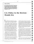 US Policy in the Bretton Woods Era - St. Louis Fed