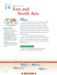 Chapter 14: East and South Asia