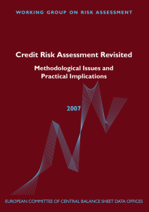 Credit Risk Assessment Revisited