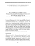 relation between accounting conservatism and difference of real and