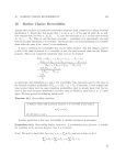 16 Markov Chains: Reversibility