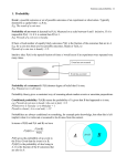 1. Probability