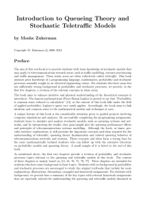 "Queueing Theory and Stochastic Teletraffic Models" by M. Zukerman