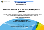 Extreme weather and nuclear power plants (EXWE)