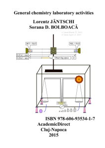 General chemistry laboratory activities, Lorentz