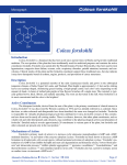 Coleus forskohlii Monograph - Alternative Medicine Review