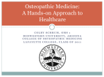 Being an Osteopathic Medical Student