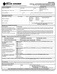Fentanyl Special Authorization Request Form
