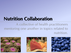 Nutrition Collaboration - Park County Chiropractic