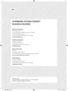 HYPERBARIC OXYGEN THERAPY IN MUSCLE INJURIES