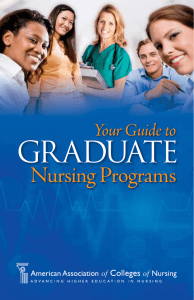 GRADUATE - American Association of Colleges of Nursing