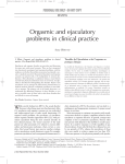 Orgasmic and ejaculatory problems in clinical practice