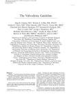 The Vulvodynia Guideline - National Vulvodynia Association