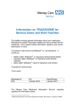 Trazodone - Mersey Care