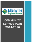COMMUNITY SERVICE PLAN 2014-2016