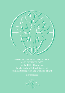 Ethical Issues in Obstetrics and Gynecology