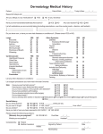 Medical History Form