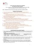 Loyola Adult Pain Management Guidelines For patients 18 years