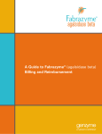 Fabrazyme Billing Guide