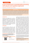 A case of Hashimoto`s encephalopathy presenting with seizures and