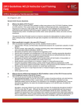 2015 Guidelines ACLS FAQ - CPR and ECC