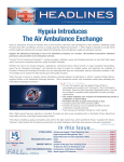 Hygeia Introduces The Air Ambulance Exchange