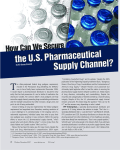 How Can We Secure the US Pharmaceutical Supply