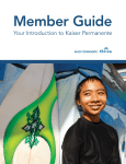 Kaiser Permanente Member Guide 2016