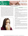 vasomotor rhinitis - Asthma and Allergy Center