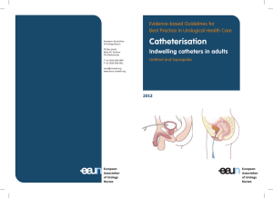 Catheterisation - indwelling catheters in adults
