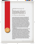 PM360 Innovators in Pharma Marketing 2014